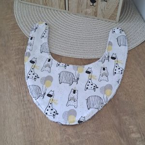 Bavoir Bandana "Animaux aux ballons"