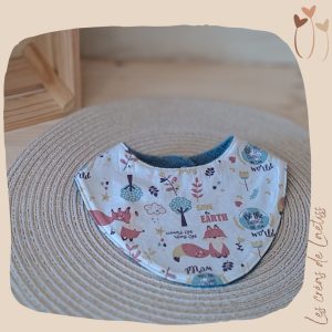Bavoir Bandana "Protection de la forêt"