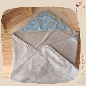 Cape de bain personnalisable "Koalas"