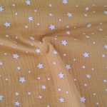5. Double gaze - Star - Jaune moutarde