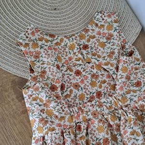 EN STOCK - Robe Heima - 12 mois - Coton Liberty Ymeldée