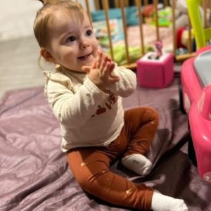 ♥ SUR COMMANDE - Legging Andrea - du 3 mois au 4 ans