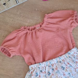♥ SUR COMMANDE - Blouse Mila - du 3 mois au 6 ans