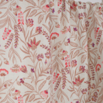 1. Double gaze - Jaya fleurs rouges