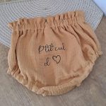 bloomer pour bébé personnalisé p'tit cul d'♥