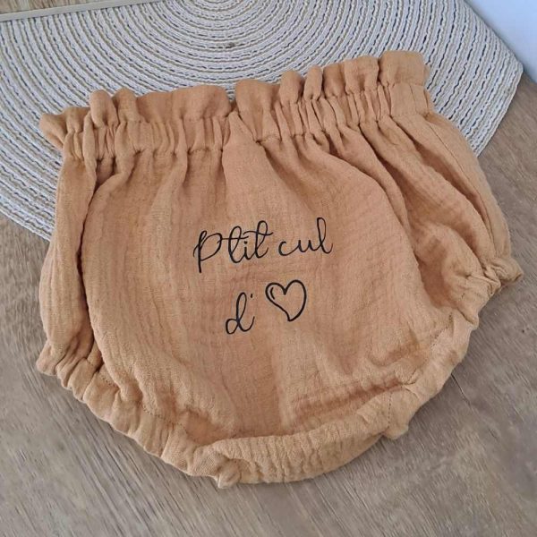 bloomer pour bébé personnalisé p'tit cul d'♥