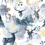 Imperméable - Cerf blanc