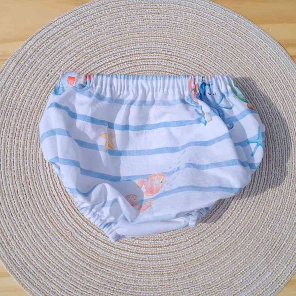 bloomer bébé garçon motif marinière taille 3 mois