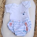 bloomer bébé garçon motif marinière taille 3 mois