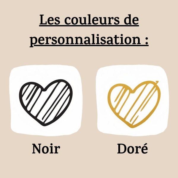 Les couleurs de personnalisation pour chaussons bébé