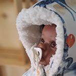poncho bebe voiture évolutif et imperméable pour des trajets en voiture en toute sécurité, 12-24 mois avec capuche