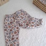 pantalon bebe garcon, pantalon bebe fille en coton avec poches du 3 mois au 6 ans