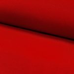 Velours milleraie unie - rouge