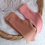 legging bebe garcon en jersey nid d'abeille cassonnade - 9 mois + legging bebe fille en jersey côtelé vieux rose 3 mois
