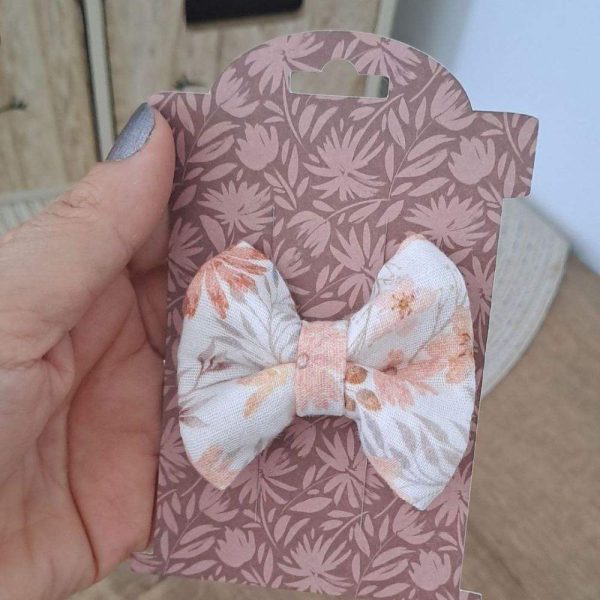 barrette noeud pour cheveux bebe noeud papillon double gaze