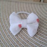 barrette noeud pour cheveux bebe noeud papillon double gaze